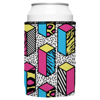 80s Allover Stubby Cooler 2-Pack - Standard