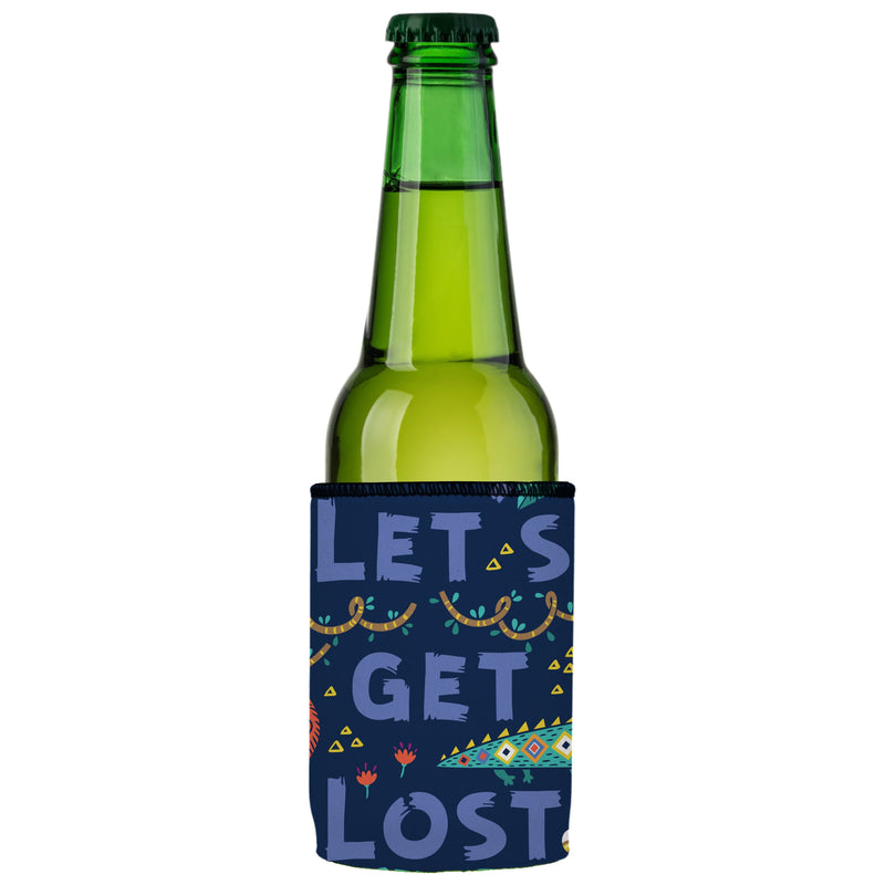 Lets Get Lost in the Wild Stubby Cooler 2-Pack - Standard