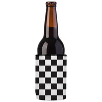 Small Checkerboard Stubby Cooler 2-Pack - Standard