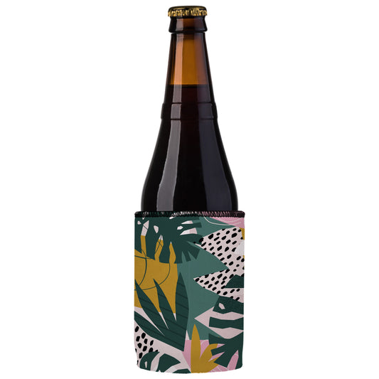 Exotic Jungle Plants Stubby Cooler 2-Pack - Standard