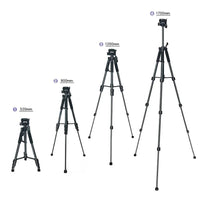 1.7m Tripod Portable Aluminum Alloy Camera Tripod Pan Head and Bag