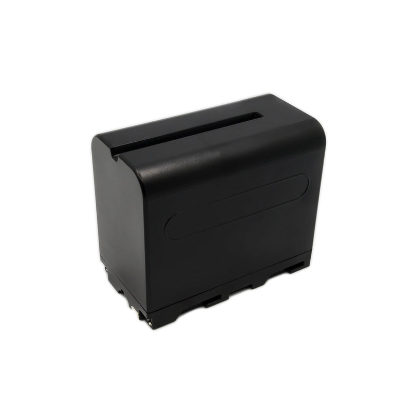 HRIDZ NPF-970 6600mAh Li-ion Battery Replaces Sony NPF Series for Monitor Light Slider