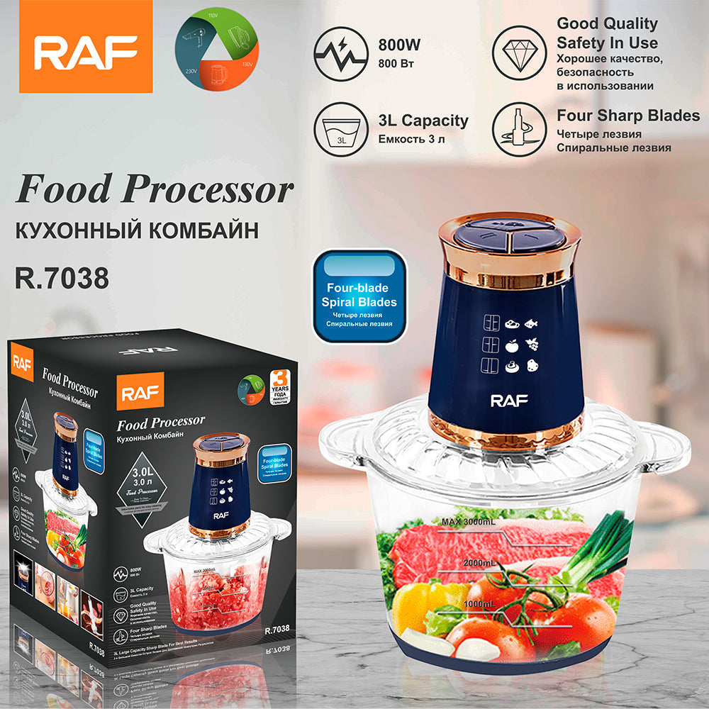 RAF Food Processor, salad grinder, salad maker, meat grinder