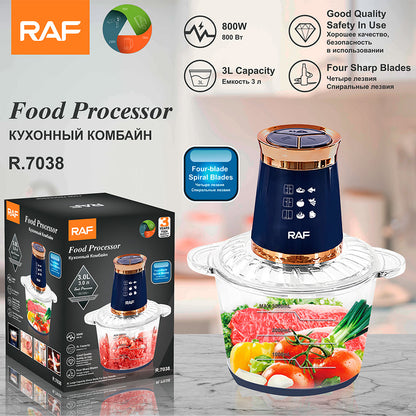 RAF Food Processor, salad grinder, salad maker, meat grinder