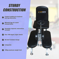 Leg Stretcher Machine – Martial Arts Karate Kick Boxing Flexibility Trainer