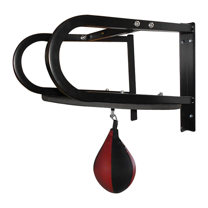 Speedball with Wall Frame – Boxing Punching Bag Training Set for Home Gym