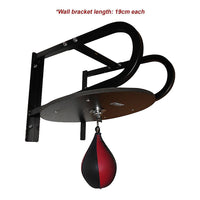Speedball with Wall Frame – Boxing Punching Bag Training Set for Home Gym