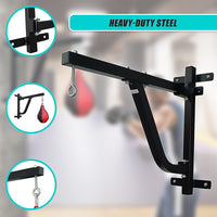 Boxing Punching Bag Wall Pivot Rack – Swivel Mount for Home Gym