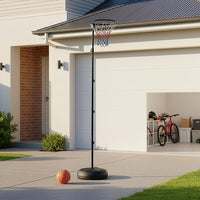 Netball Ring with Stand Portable Pole Height Adjustable