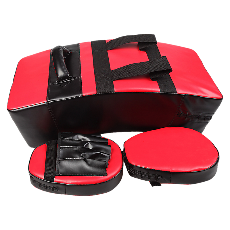 Kickboxing Shield & Punching Pad Combo – Sparring Training Strike Set