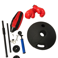 Kids Boxing Punching Bag Set – Children’s Training Gloves & Fitness Stand