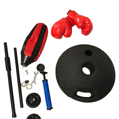 Kids Boxing Punching Bag Set – Children’s Training Gloves & Fitness Stand