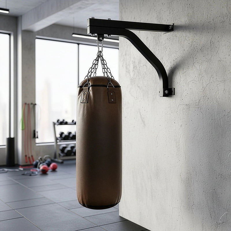 Heavy Duty Punch Bag Wall Bracket – Steel Boxing Bag Holder for Home Gym