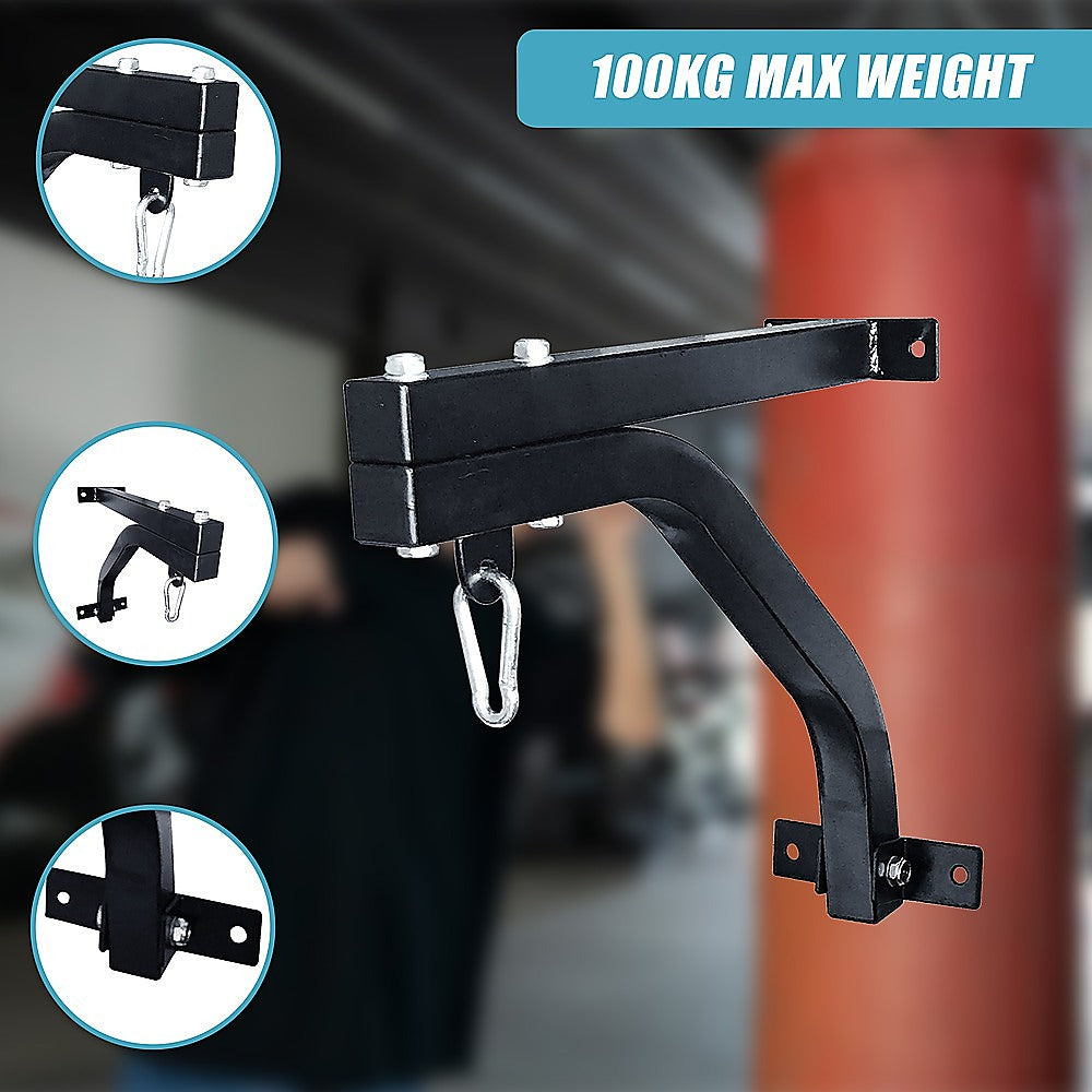 Heavy Duty Punch Bag Wall Bracket – Steel Boxing Bag Holder for Home Gym