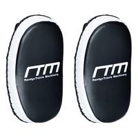 MMA Kick Boxing Pads Curved Strike Shield Punching Bag Focus Arm Muay Thai