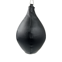 Boxing Speed Bag PU Leather MMA Punching Focus Bag Muay Thai Training Speed