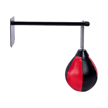 Wall Hanging Boxing Punching Bag Speed Training Stress Relief Kit with Wall Mount Bracket