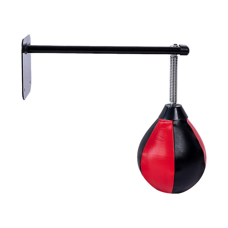 Wall Hanging Boxing Punching Bag Speed Training Stress Relief Kit with Wall Mount Bracket