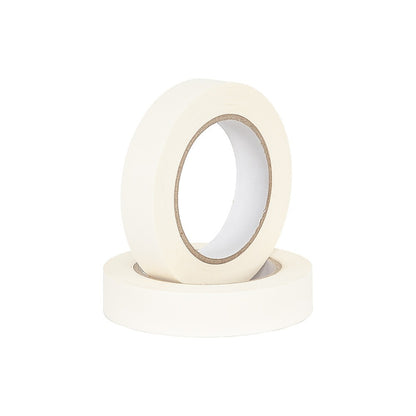 72 x White Masking Tape Rolls – 24mm x 50m Painters Adhesive Tape for Painting