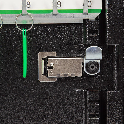 48-Key Cabinet Key Safe with Combination Lock & Keys – Wall Mounted Storage
