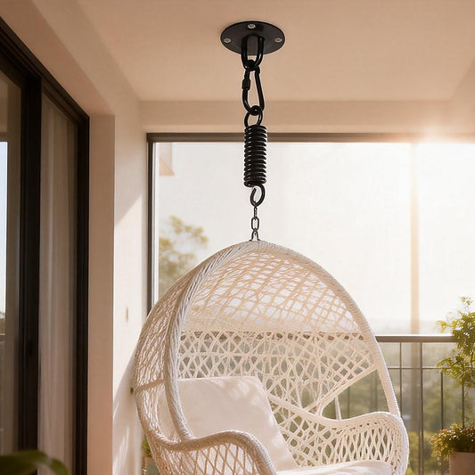 Heavy Duty Swing Hanger Suspension Ceiling Hook Spring Carabiner