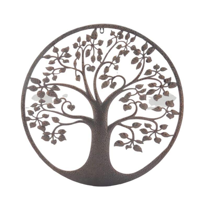 Laser  Cut Round Tree Of Life Wall Art 60cm