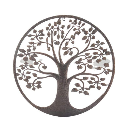 Laser  Cut Round Tree Of Life Wall Art 60cm