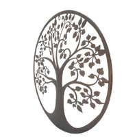 Laser  Cut Round Tree Of Life Wall Art 60cm