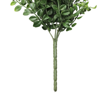 Artificial Hanging Dark Green Hanging Pearls Garland Bush UV Resistant and Fire Rated 20cm x 79cm