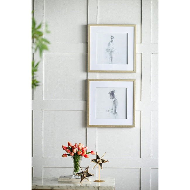 Set 2 Ballerina Framed Prints 54cm