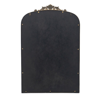 Baroque Tall Black Wall Mirror 91cm