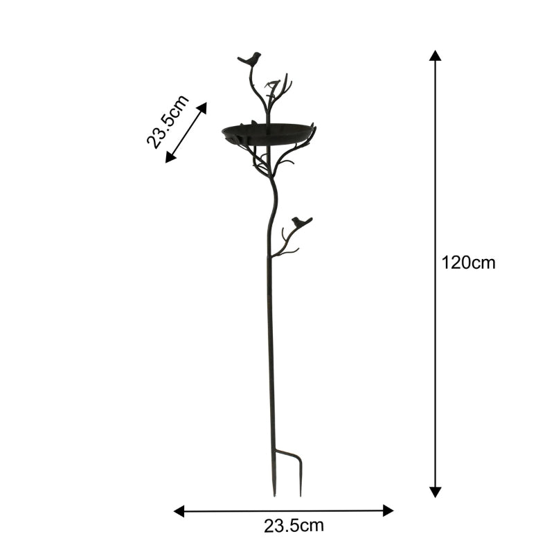 Birdfeeder On Branches Garden Stake 120cm