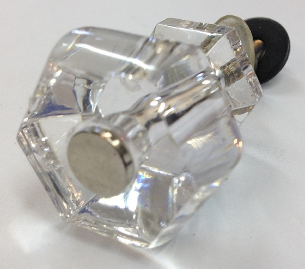 Set of 6 Acrylic Door Handle Indoor Kitchen Knob 5cm