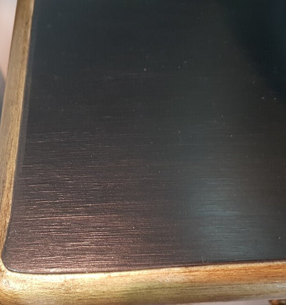 Dynasty Gold Accent Black Pettit Console 95cm