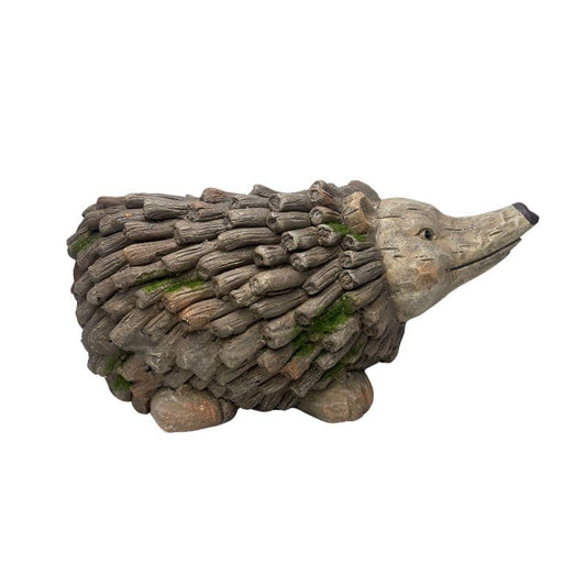 Forest Echidna Planter W  Hole & Plug 39x19cm