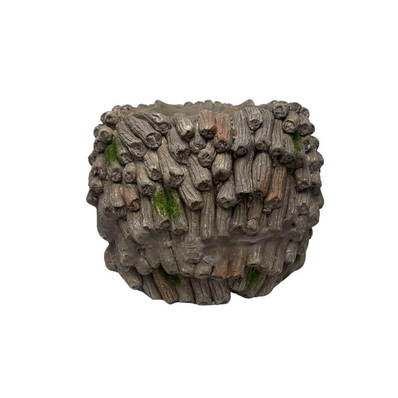 Forest Echidna Planter W  Hole & Plug 39x19cm