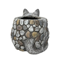 Kitten Planter W  Hole & Plug 29x21cm