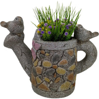 Watering Can / Birds Planter w Hole + Plug 34cm