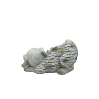 Winking Dog Planter w Hole + Plug 36cm