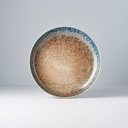 Plate High Rim 22cm Earth & Sky Glaze
