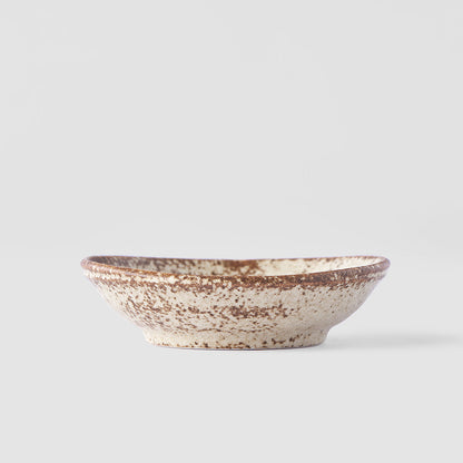 Sauce Dish Organic Shape 8cm Sand Fade Glaze