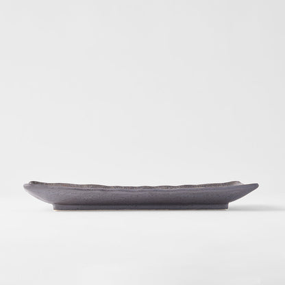 Plate Rectangular 29x12cm Akane Grey