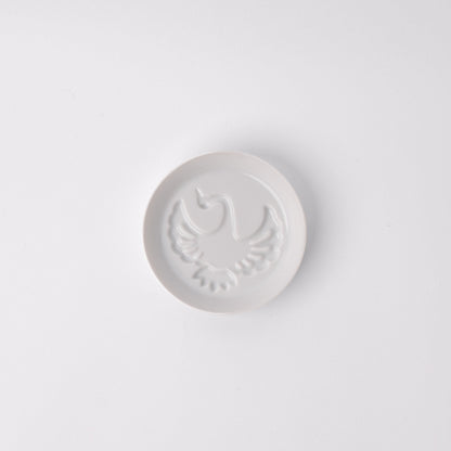 Sauce Dish Silhouette Crane