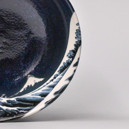 Rice Bowl 15cm Hokusai Great Wave Design