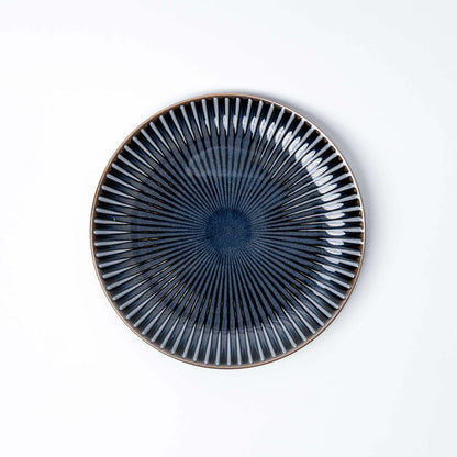 Dinner Plate 23.5cm Navy Sendan Glaze