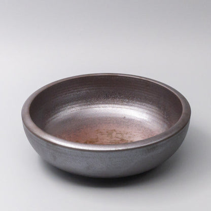 Bowl Thick Edge 24cm Copper Glaze