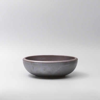 Bowl Thick Edge 24cm Copper Glaze