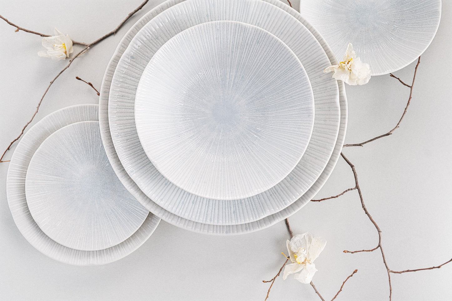 Pasta Bowl 24.5cm Ice White Glaze