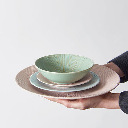 Side Plate 22cm Ice Green Glaze