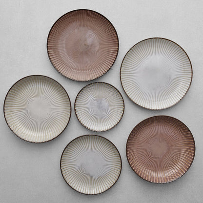 Side Plate 20.5cm White Sendan Glaze